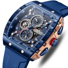 OEM - Reloj Hombre CU-8442 Azul Cronógrafos Cuarzo