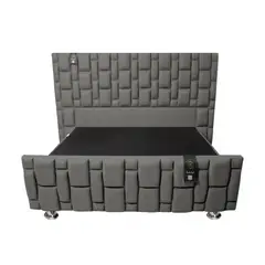 BARAKA HOME - Dormitorio Piecera Throne Qs - Pranna Plata