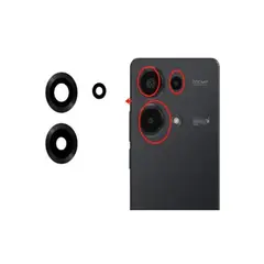 GENERICO - Repuesto lente Vidrio de cámara Xiaomi Redmi Note Pro 13 Plus
