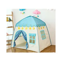 GRETAIL - Carpa Boutique Casita 130cm x 130cm Amplia Celeste