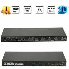 OEM - Splitter Divisor Repartidor HDMI 4K 1 Entrada 8Salidas 60Hz 4Kx2K