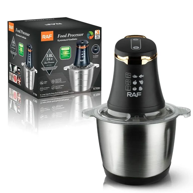 Picadora de Multifunción RAF R7035 Negro