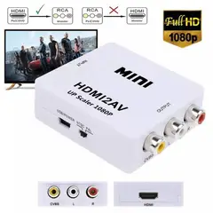 OEM - Adaptador Hdmi A Rca Conversor Convertidor Hdmi2AV Video Pal Ntsc
