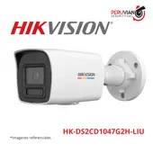 HIKVISION - COLORVU TUBO IP 4MP 2.8MM IP67 Smart Hybrid Light up  HK-DS2CD1047G2H-LIU