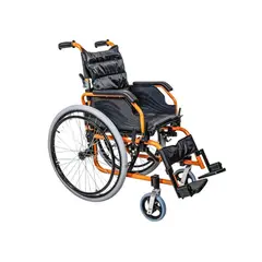 OEM - SILLA DE RUEDAS PEDIÁTRICA DE ALUMINIO DESMONTABLE