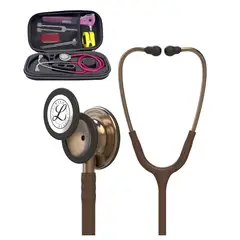 3M - Estetoscópio 3M™ Littmann® Classic III™ 5809 Chocolate Cobre + Estuche