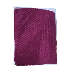 GENERICO - Pack 4 Fundas roja elástica para silla de comedor