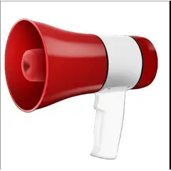 GENERICO - Megafono Recargable Usb Grabación 35w