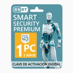 ESET - Antivirus Smart Security Premium 1PC 3 Años