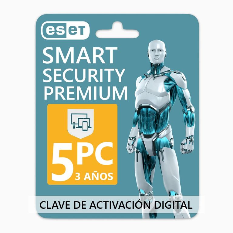 Antivirus Smart Security Premium 5PC 3 Años