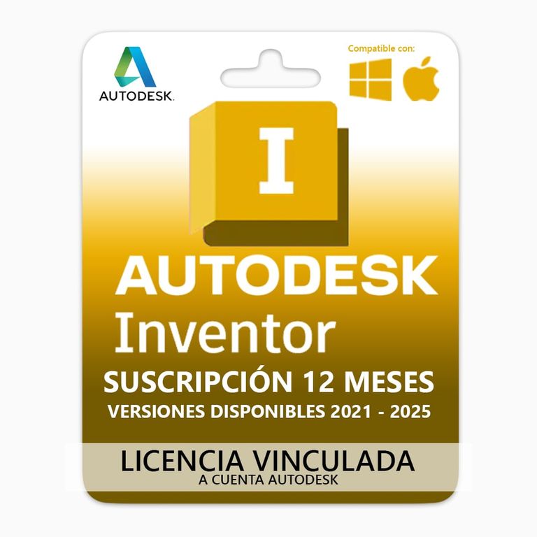Licencia de Inventor Suscripción 1 Año