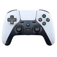VARIOS - Mando para PS4 BlancoNegro Alta Calidad Alternativo diseño p5