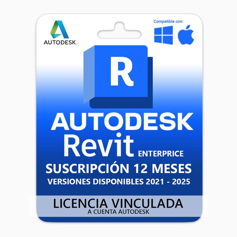 Licencia de Revit Enterprice Suscripción 1 Año