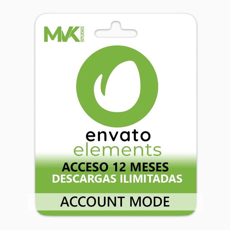 Licencia de Envato Elements 1 Año