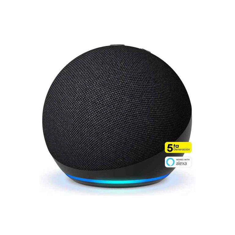 Parlante Alexa Echo Dot 5ta Generación Smart Hub Negro