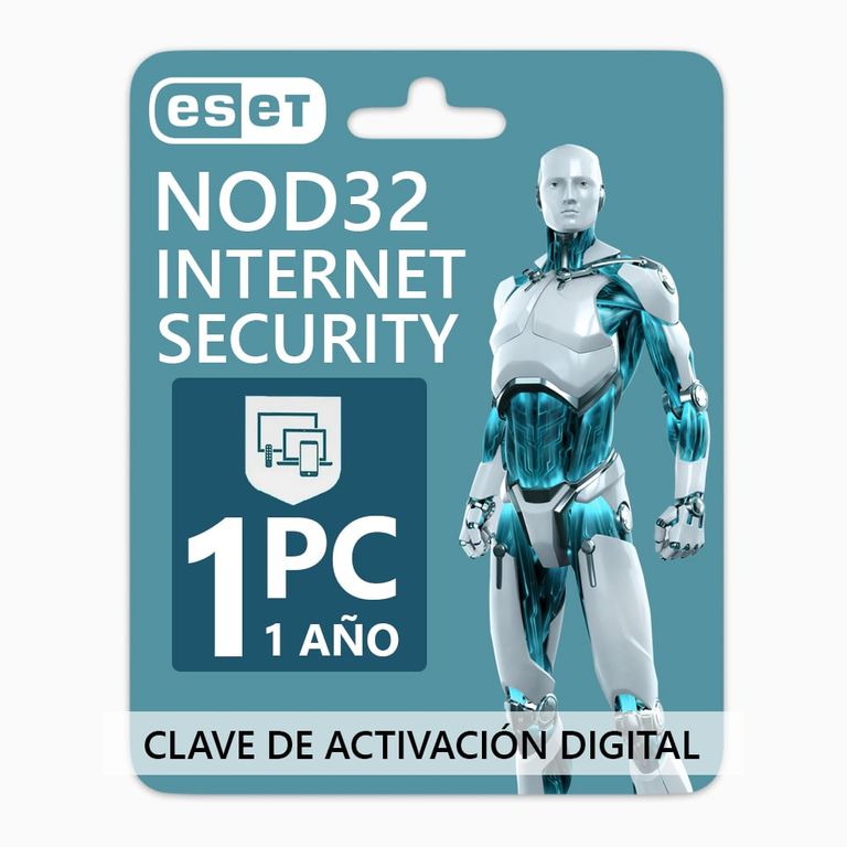 Antivirus NOD32 Internet Security 1PC 1 Año