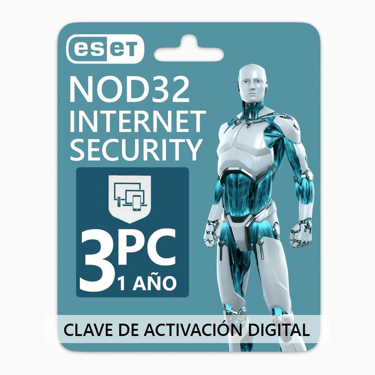 Antivirus NOD32 Internet Security 3PC 1 Año