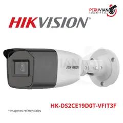 HIKVISION - TUBO 1080 exterior, LENTE 2.8 mm - 12 mm(92-23 grados) HK-DS2CE19D0T-VFIT3F