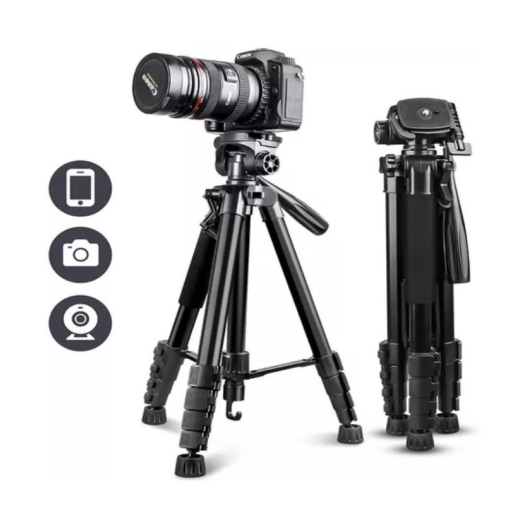 Tripode Camara Profesional 1.70m Soporte Cel