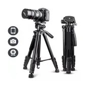 GENERICO - Tripode Camara Profesional 1.70m Soporte Cel