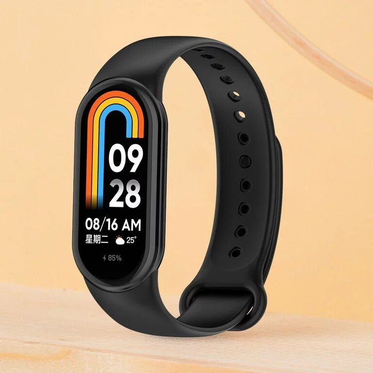 Correa Compatible con Xiaomi Mi Band 8 - Negro
