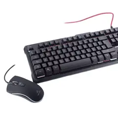 HALION - Kit Gamer 3 En 1 Odin : Teclado Semimecanico +Mouse+Pad