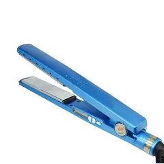 OEM - Plancha Alisador Nano Sky Blue Para todo Tipo de Cabello Titanium