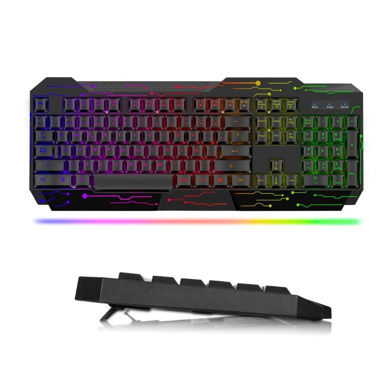 Teclado Gamer Rainbow Elektron