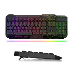 CYBERTEL - Teclado Gamer Rainbow Elektron