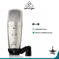 BEHRINGER - Micrófono de Condensador C-3