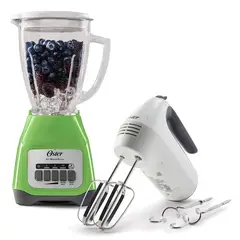 OSTER - Combo Licuadora BLSTKAGKPB + Batidora de Mano FPSTHM3532