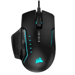 CORSAIR - Mouse para juegos GLAIVE RGB PRO color negro