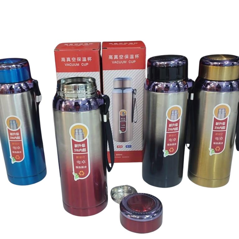 Termo de Acero Inoxidable 800ml - Color Aleatorio