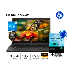 HP - Laptop 250 G10 i5-1334U 16Gb Ram 512Gb SSD 156 Pantalla HD - 9E4Y4LT