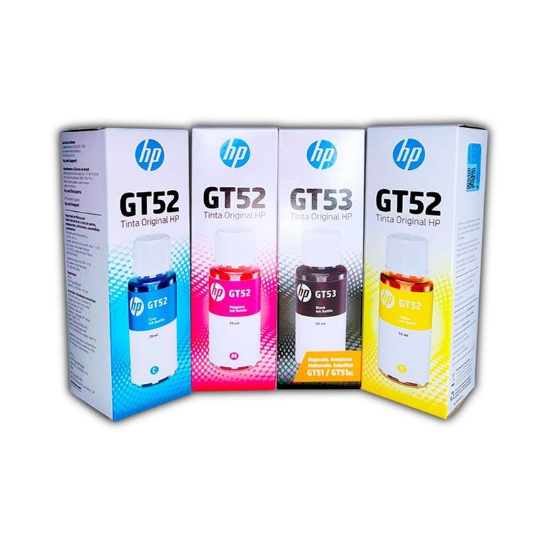 Tinta gt53 gt52 magenta cian yellow negro 415 315 gt5820
