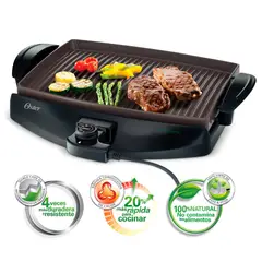 OSTER - Grill Parrilla eléctrica con Bioceramic CKSTGR4768