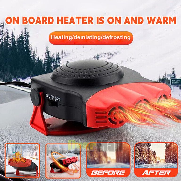 Calefactor para Auto Coche Termostato Calefacción