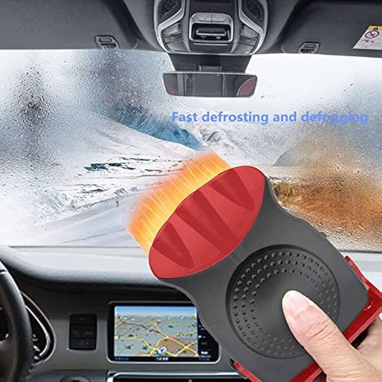 Calefactor para Auto Coche Eléctrico Portátil Termostato Calefacción