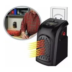 OEM - Mini Calefactor Heater 400Watts para Habitacion Oficina Invierno