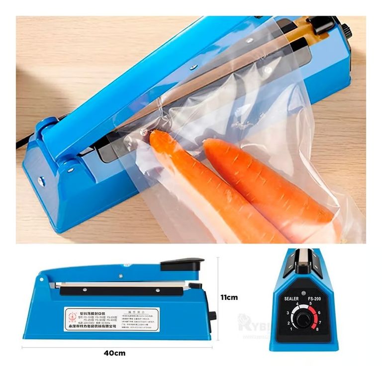 Selladora Electrica Termica Para Plastico Bolsas 40cm Polietileno