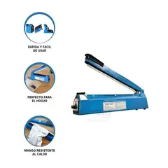 GENERICO - Maquina Selladora de Bolsas Plastica de Polietileno 20cm