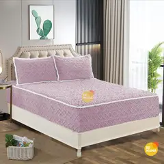 CASATEX - Protector De Colchón Impermeable Suave + 2 Fundas De Almohada Queen