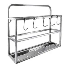 GENERICO - Repisa de Cocina Acero Inoxidable