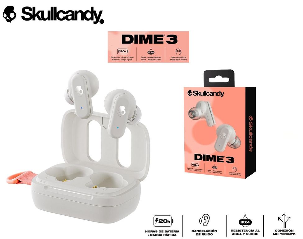 Dime 3 Audífonos Bluetooth 5.3 TWS Bone - No jib true