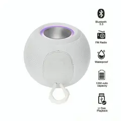 GENERICO - Parlante con Bluetooth Tipo Amazon Alexa Altavoz Inalámbrico Portátil