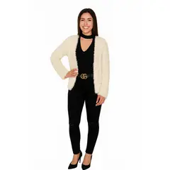 3K PERU SOLO CALIDAD - 3KPeru- Cardigan Abrigador Vinchante - Blanco