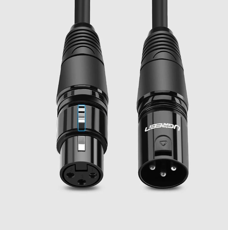 Cable Xlr 3m PVC Macho - Hembra Balanceado PVC Original HiFi