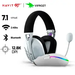 HAVIT - Audifono FUXI-H3 Bluetooth- Inalambrico + Mouse Vifrozt Viking