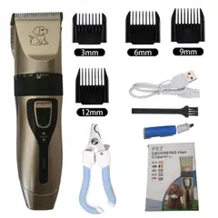 GENERICO - KIT para cortar pelo de Mascota inalámbrica y eléctrica