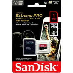 SANDISK - Memoria micro sd extreme profesional 1 tb